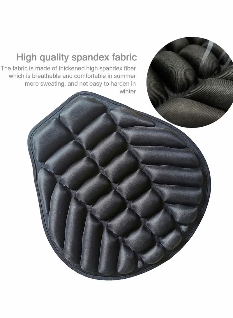 Generic Motorcycle Gel Seat Pad, Motorcycle Seat Cushion, Pressure Relief Seat Pad Protector for Cruiser Touring Saddles  - Image 5