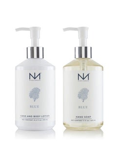 Niven Morgan Blue Hand Soap And Lotion Set  - Image 2