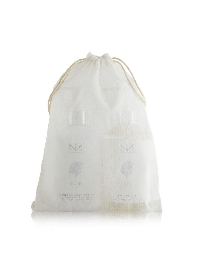 Niven Morgan - Blue Hand Soap And Lotion Set - Image 1