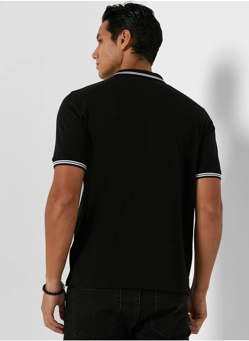 Seventy Five Tipping Polo Shirt