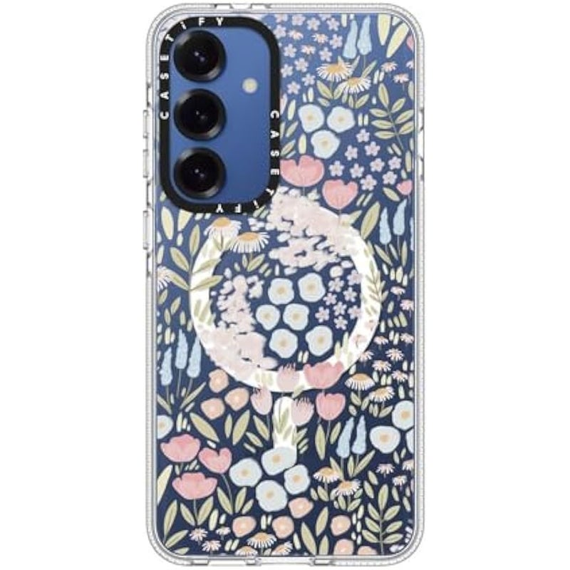 كاستيفي كاسيتي جراب شفاف مغناطيسي لموبايل جالاكسي S25+ 【متوافق مع ماج سيف】 - اليانور - Image 4