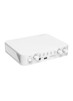 HIKVISION Hikvision Analog Amplifier 60Watts Bluetooth, USB flash drive, microphone, and RCA, with flexible and convenient operation, Support two-channel audio mixing output, White  - Image 2