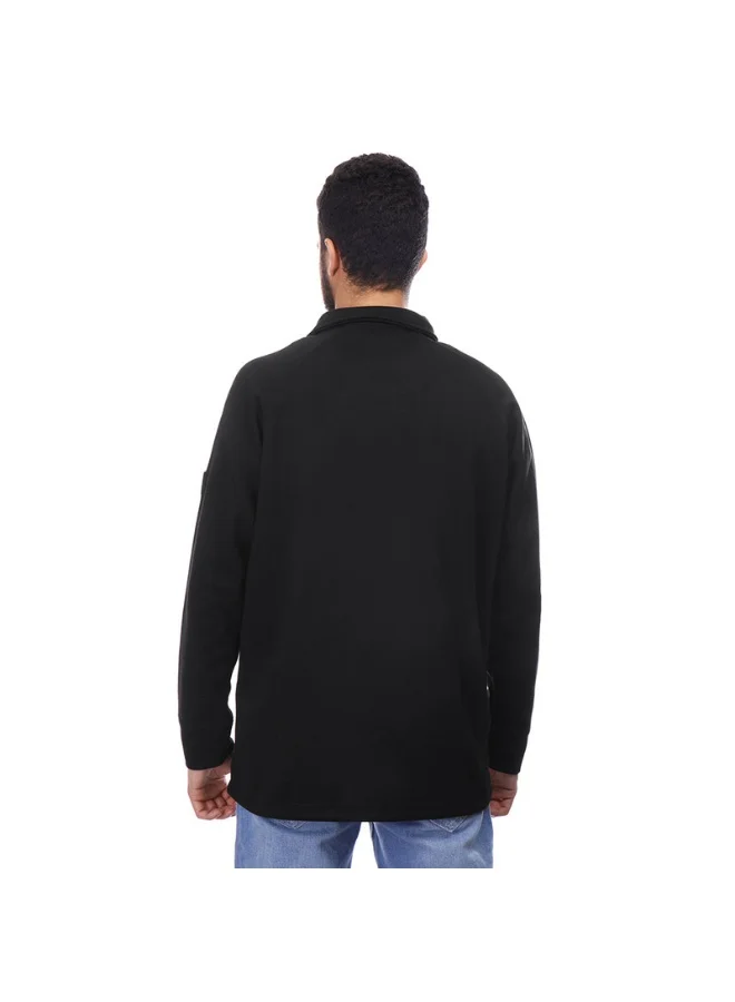 كوب كنزة رجالية كاجوال بأكمام طويلة