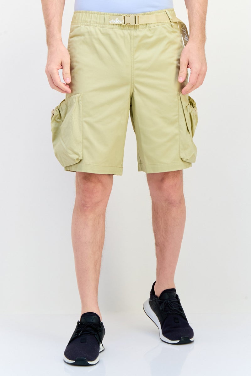 PUMA Men Sportswear Fit Outdoor Shorts, Beige - Image 1