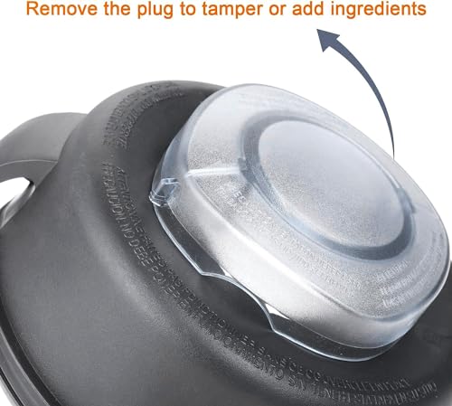 Lemfema 2-Part Lid and Plug Compatible with Vitamix 5200 & 5000, Blender Replacement Lid Replacement for Vitamix 64-Ounce High Profile Container Blender - Image 5