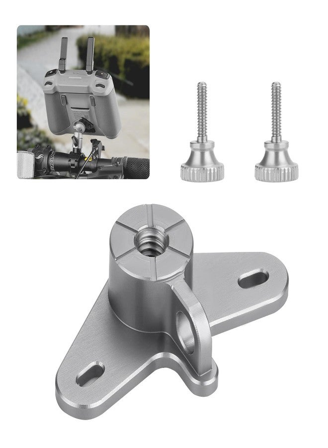BRDRC Bike Mount for DJI RC 2 / RC, Bicycle Adapter Holder Tripod Aluminum Alloy 1/4 Screw Remote Controller for DJI Mini 3 Pro, Flip, Mini 4 Pro, Air 3, Mavic 3, Air 2S Accessories - Image 1