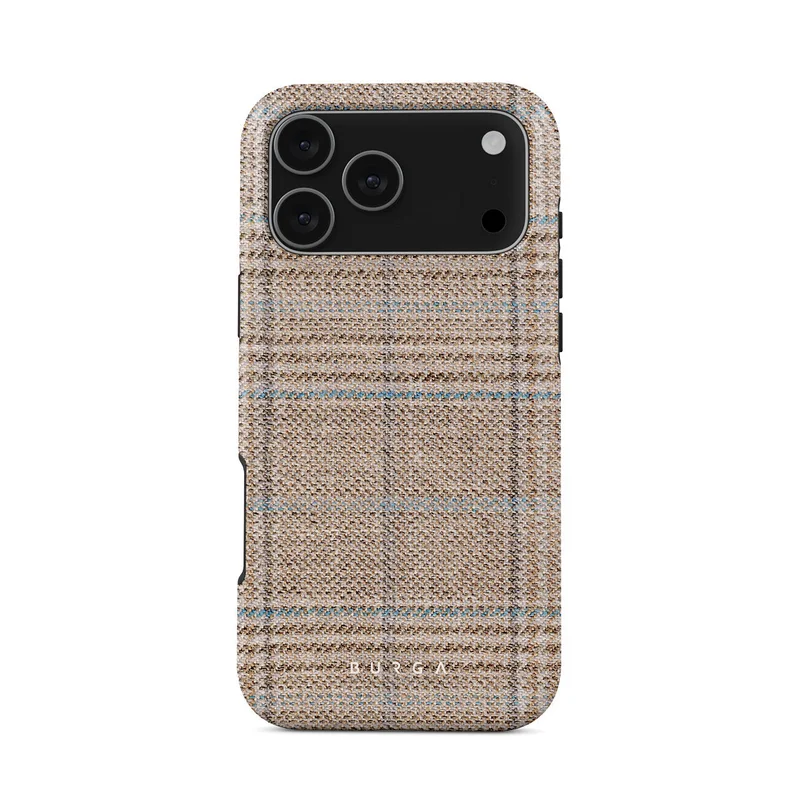BURGA iPhone 17 Pro Max Cosy Sweater Premium Case Compatible with Hybrid Dual-Layer Hard Shell + Silicone Protection - Scratch-Resistant Shockproof Mobile Cover
