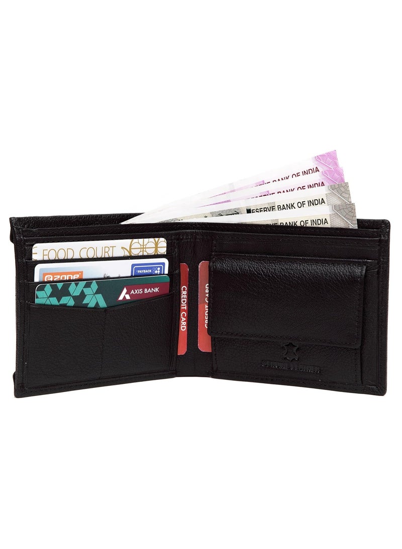 WILDHORN® Leather Wallet for Men(Black) - Image 2