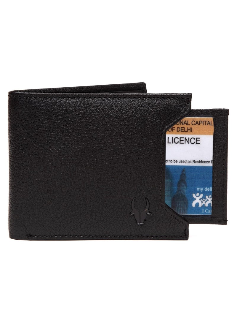 WILDHORN® Leather Wallet for Men(Black) - Image 4