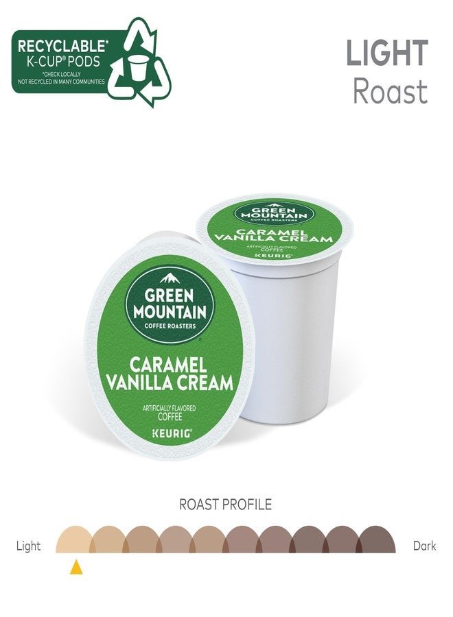 Green Mountain Coffee Roasters كبسولات قهوة جرين ماونتن كوفي روسترز بنكهة الكراميل والفانيليا والكريمة، من كيوريج، للاستخدام الفردي، قهوة محمصة خفيفة، 72 كبسولة - Image 5