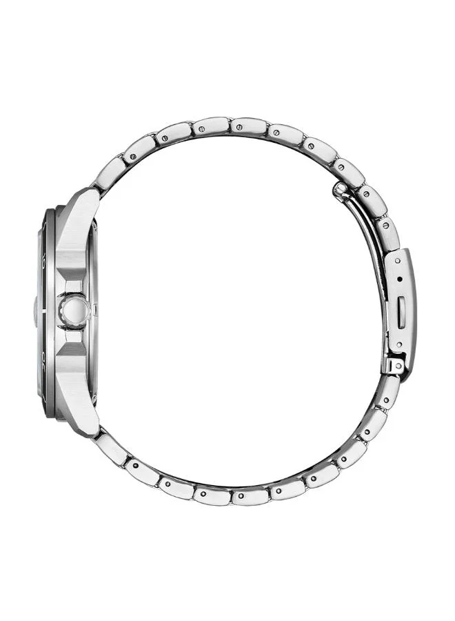 CITIZEN Men's Eco-Drive Standard Silver Stainless Steel Strap Strap - AW1816-89L