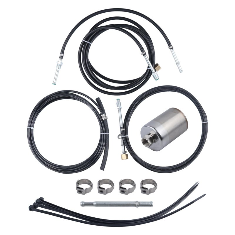 MUCO Nylon Fuel Line kit NFR0013 Fuel Lines For Chevy C1500 C2500 C3500 K1500 K2500 K3500 GMC C3500 K3500 C K Trucks Gas 19881997 Engine Supply Return Vapor - Image 3