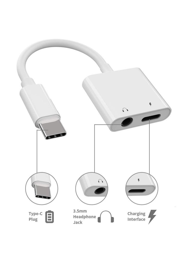 Generic Fast Charging USB C to 3.5mm Headphone Adapter Aux Audio Type Charger Dongle Converter Jack for iPad Air4 Pro  - Image 4