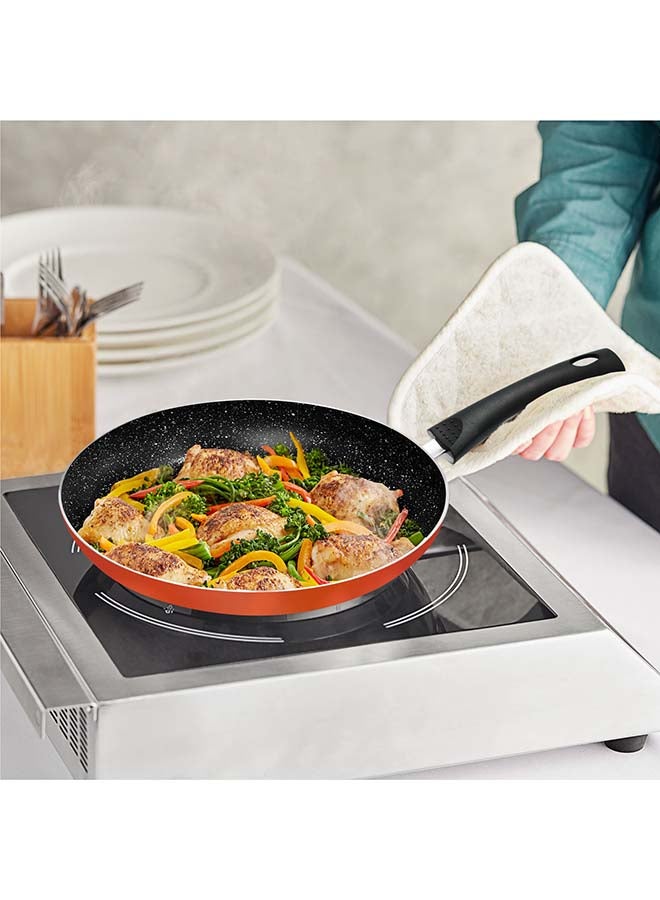 Rk Non Stick Frypan,Granite Coating Pan,Suitable For Dosa, Crepe, Pancake, Omellete, Chapati, Roti, Paratha,Pfoa Free,Red,24Cm - Image 3