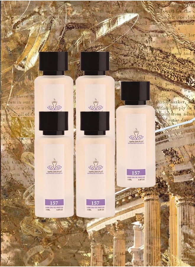 Ard Al Zaafaran - 5 Pieces English Perfume Number 157 For Women 50ml EDP - Image 1