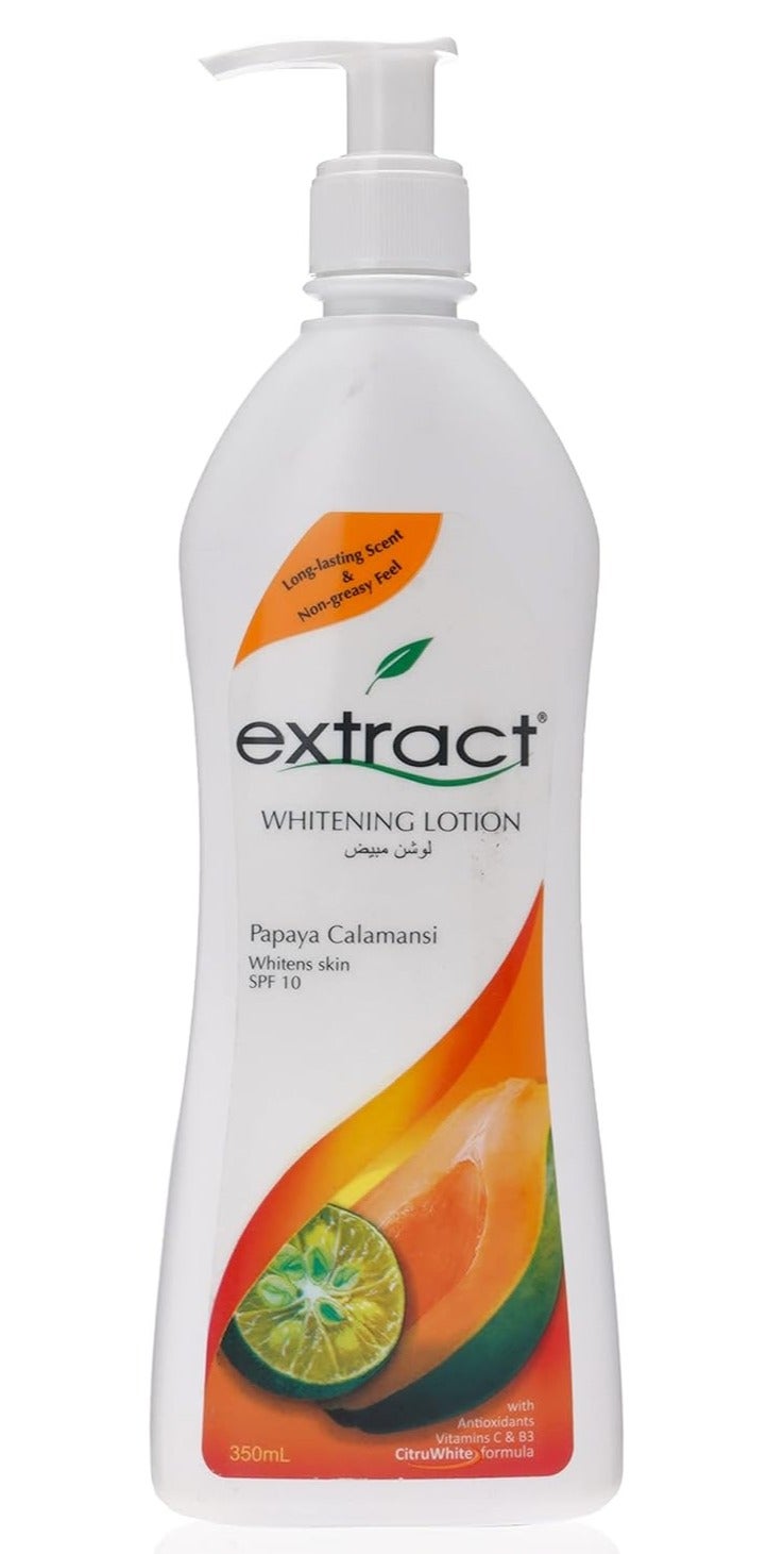 اكستراكت قطعتين من لوشن تبييض البابايا مع الكالامانسي 350x2 مل - Image 2