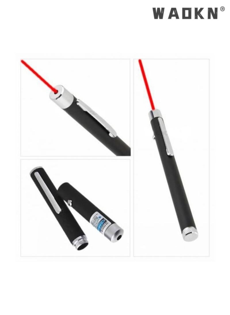WAOKN - 2 in 1 Red Laser Pointer With Star Cap High Power Lazer Sight Light Pen Powerful Laser Meter Tactical Pen - Image 1