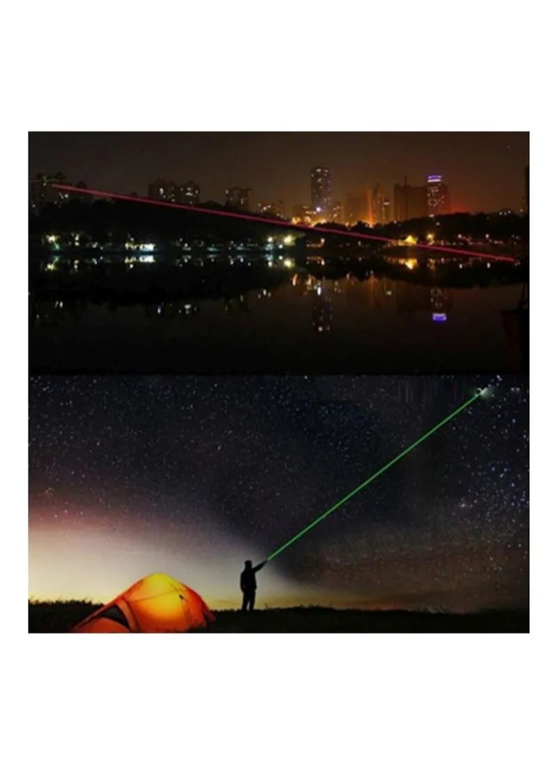 WAOKN - 2 in 1 Red Laser Pointer With Star Cap High Power Lazer Sight Light Pen Powerful Laser Meter Tactical Pen - Image 1