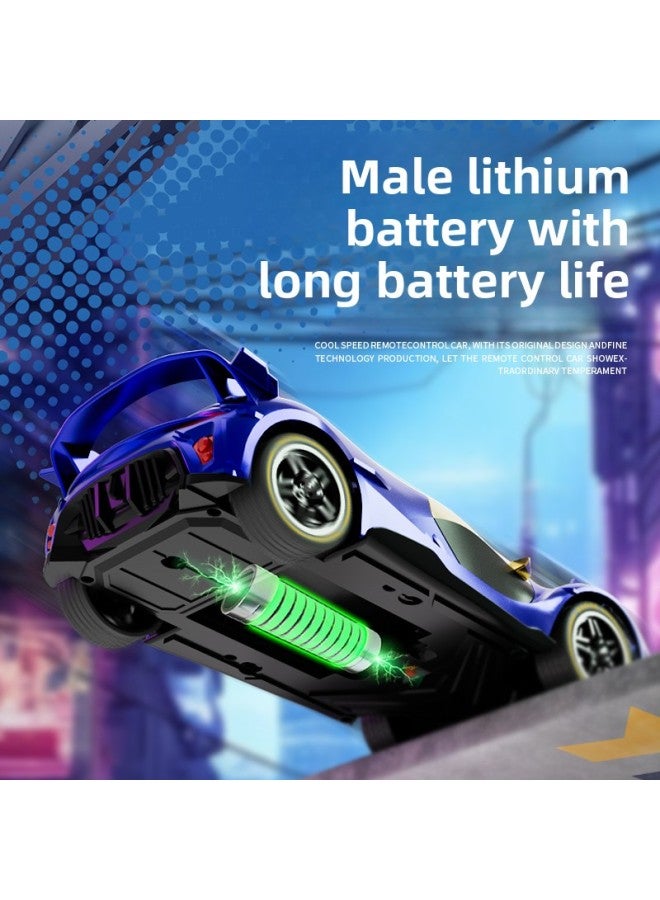 Children's Remote Control Car Toy Electric High-speed Motor Drift Racing Police Car Off-road Car 5 7 Years Old 6 Boys 8-Color:Ferrari Racing Car 【double Door With Lights】-Scale:Recommended 【two Sets Of Rechargeable Batteries】 Comes With 2 Remote Control Batteries + Charging Cable - Image 4