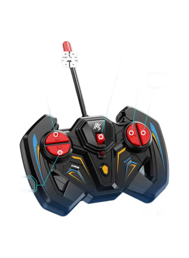 Children's Remote Control Car Toy Electric High-speed Motor Drift Racing Police Car Off-road Car 5 7 Years Old 6 Boys 8-Color:Ferrari Racing Car 【double Door With Lights】-Scale:Recommended 【two Sets Of Rechargeable Batteries】 Comes With 2 Remote Control Batteries + Charging Cable - Image 5