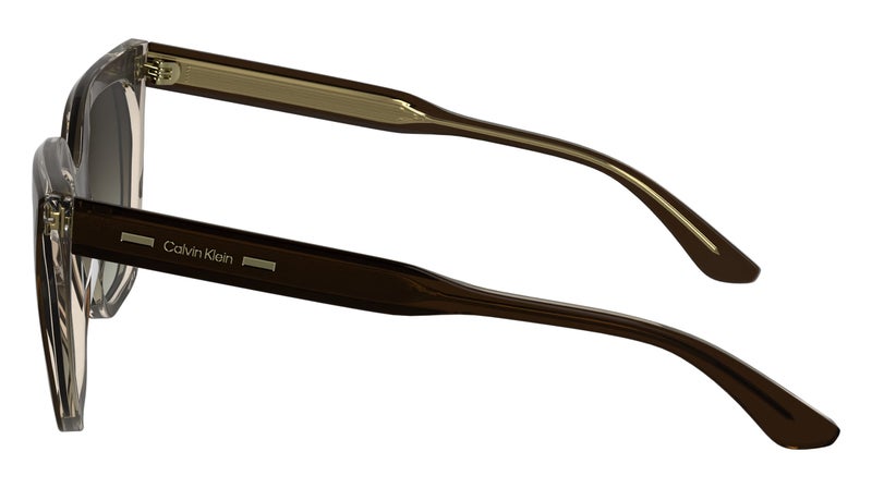 CALVIN KLEIN Full Rim Acetate Calvin Klein Sun Ck24535S N 5517 (226) Brown/Light Brown - Image 1