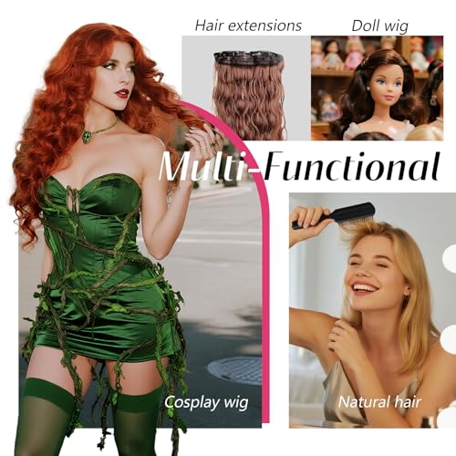 Dreamlover Wig Brush for Synthetic Cosplay Wigs, Wig Comb Set for Hair Extensions, 4 Pieces - Image 4