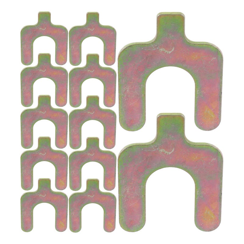 50 Pcs U Type Car Shims 1 5mm Steel Wheel Alignment Kit Camber Adjustment Tools - Image 2