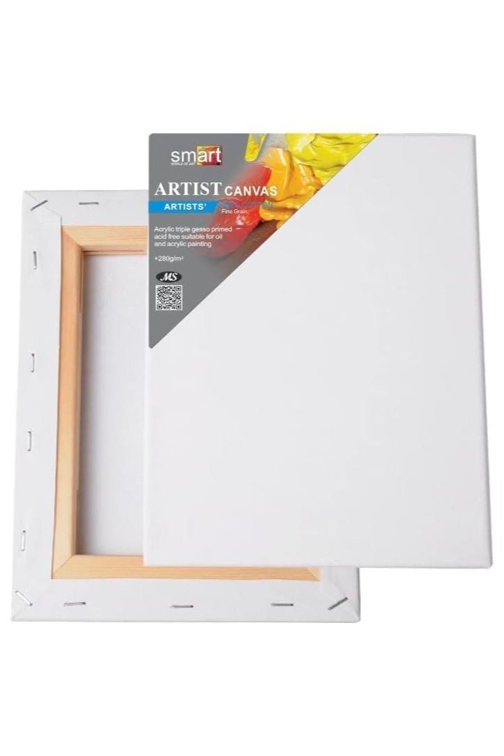 Smart 5 قماش 15x15 - 100% قطن - 280 جرام من سمارت فور آرت - Image 5