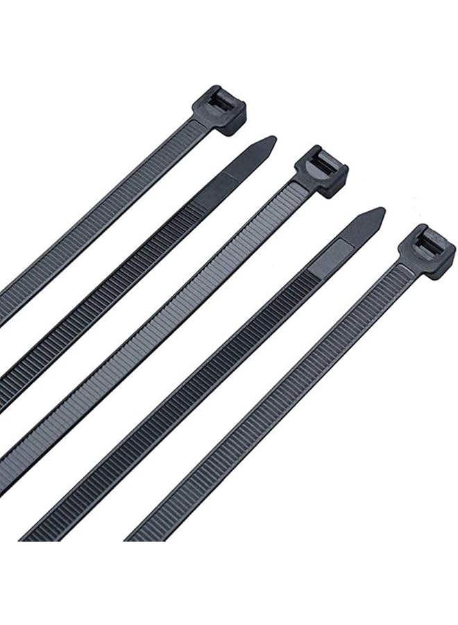 erorex Heavy Duty Cable Ties Cable Ties Nylon Zip Ties 16 Inch Zip Ties100 Per Pack Environmentally Friendly Industrial Quality Uses 3 Latches For Stronger Locks With 60 Pounds Tensile Black - Image 3