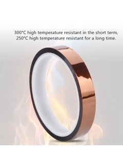 Thoraya 33m*0.06mm Heat Resistant Tape High Insulation Heat Resistant Adhesive Tape 250-300℃ 15mm  - Image 5