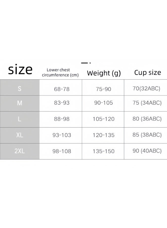 KUYING Brand New Comfortable Skin Friendly Breathable Bra - Image 2