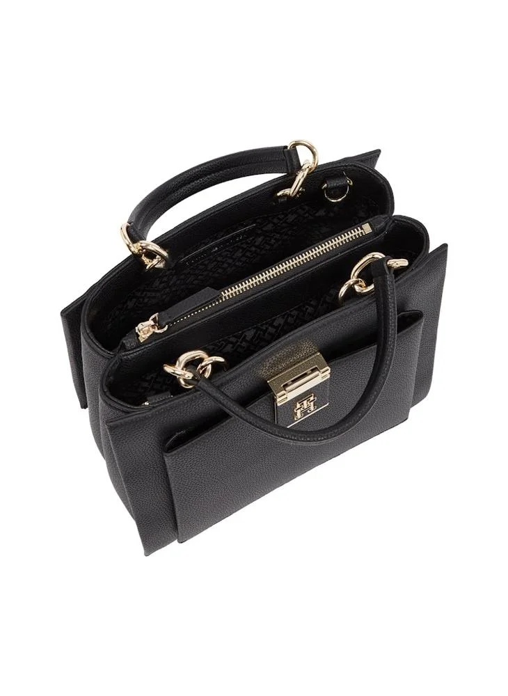 تومي هيلفيغر Top Handle Mini Tote