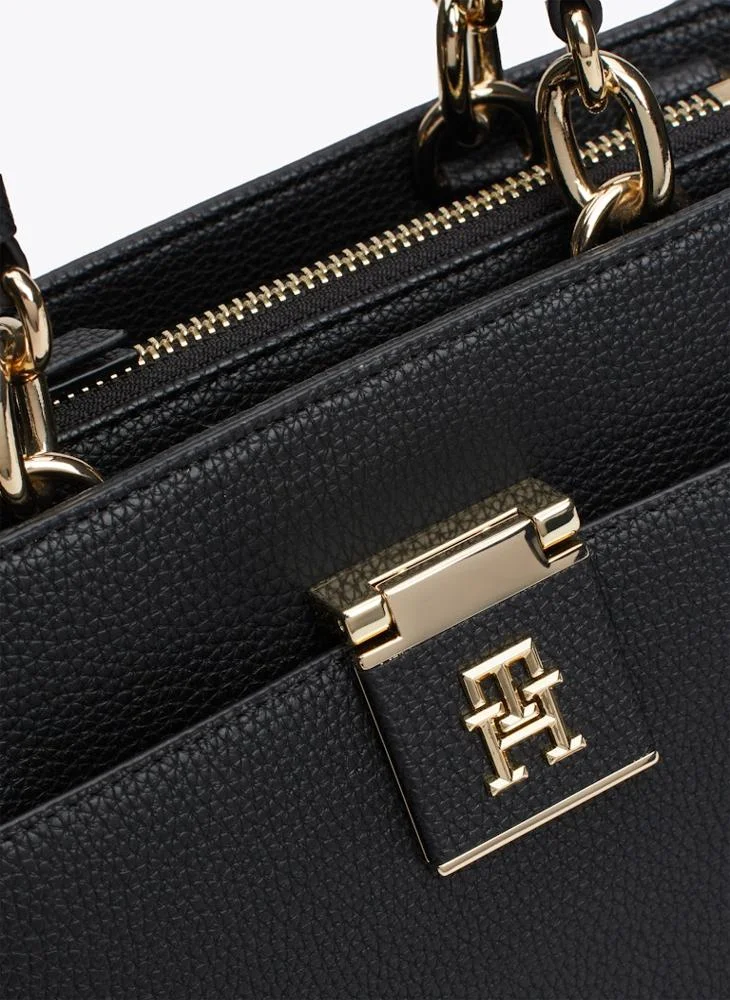 تومي هيلفيغر Top Handle Mini Tote