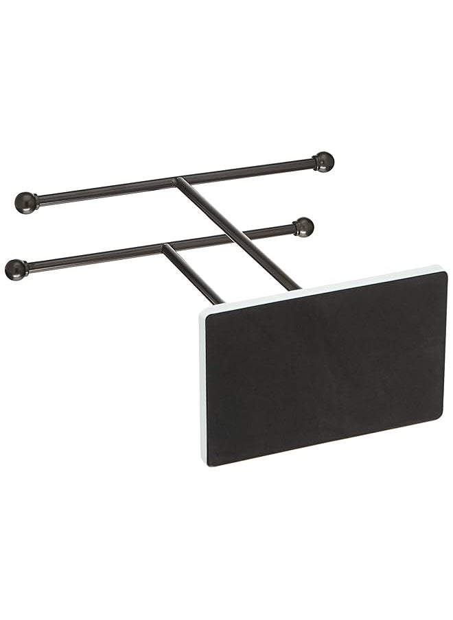 erorex Double T Hand Towel Holder And Accessories Jewelry Stand Bronze White  - Image 3