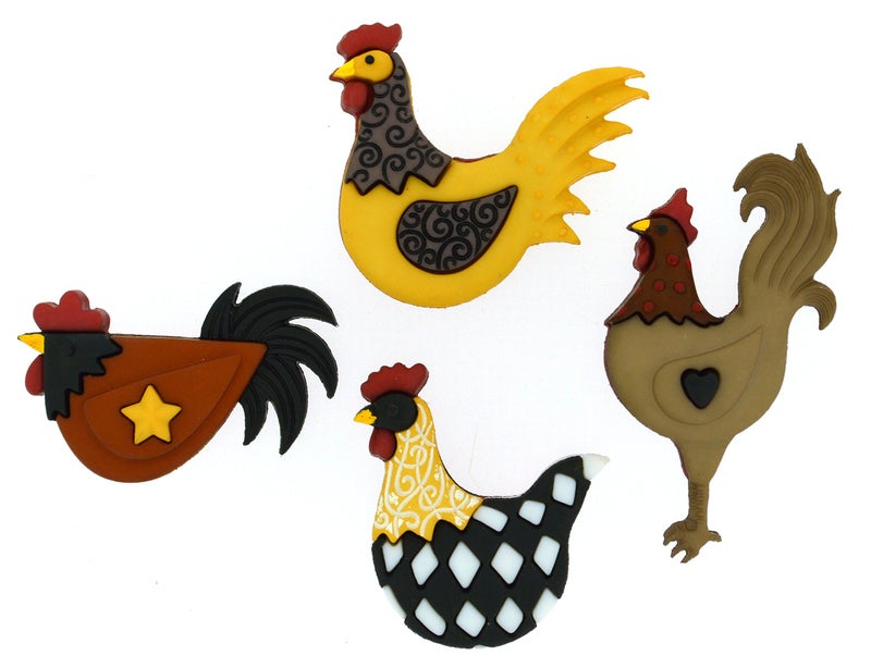 Dress It Up 8295 Buttons Hen House