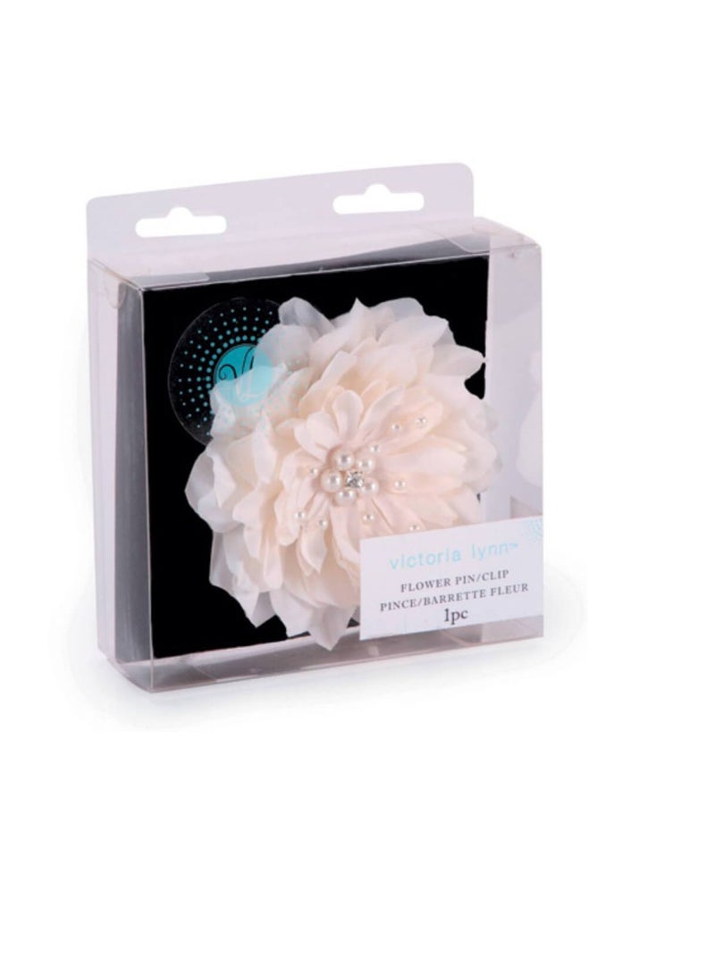 دبوس شعر زهرة العروس كريم ماما باللؤلؤ 4.75 بوصة - Image 2