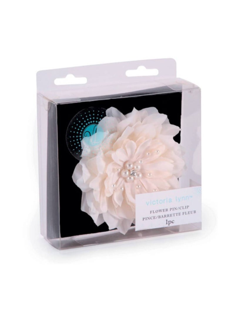 دبوس شعر زهرة العروس كريم ماما باللؤلؤ 4.75 بوصة - Image 3