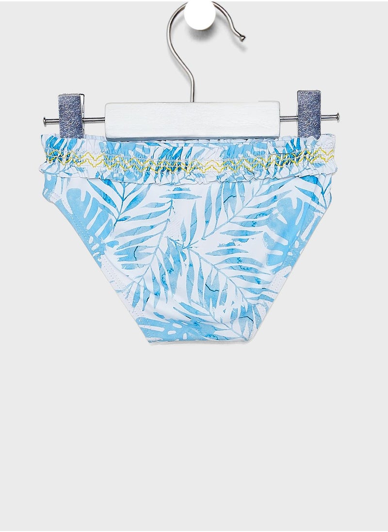 MANGO - Infant Leaf Print Bikini Bottom - Image 1