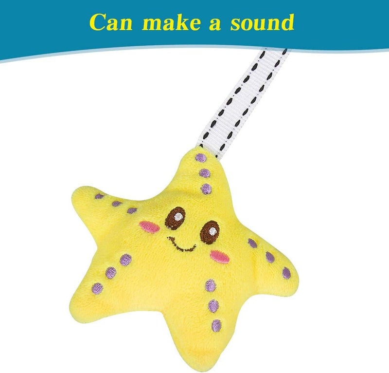 Caterbee Baby bassinet toys, Infant & Toddlers Crib and Pushchair toy, Travel Arch Stroller toy & Pram Activity toys for indoor and outdoor (Elephant) - Image 5