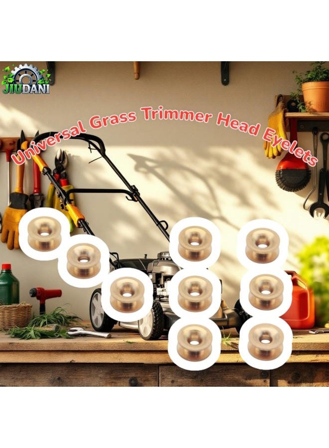 JIUDANI 6Pcs Universal Grass Trimmer Head Eyelets Sleeve Strimmer Cutter Parts Accessories Replacement Parts - Image 3