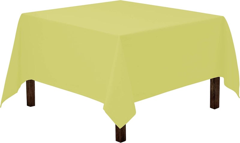 Gee Di Moda - Tablecloth for Square or Round Table - Washable Polyester - Great for Buffet Tables, Parties, Holidays, Weddings and More - Image 2