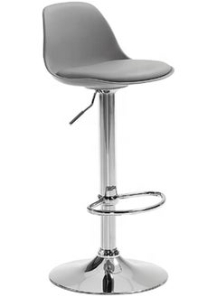 Generic SUPAAR Adjustable Height Metal Frame Cushioned Bar Stool with Emerald leather Seat barstools chairs Dining Room Chairs Living Room Chair  - Image 5