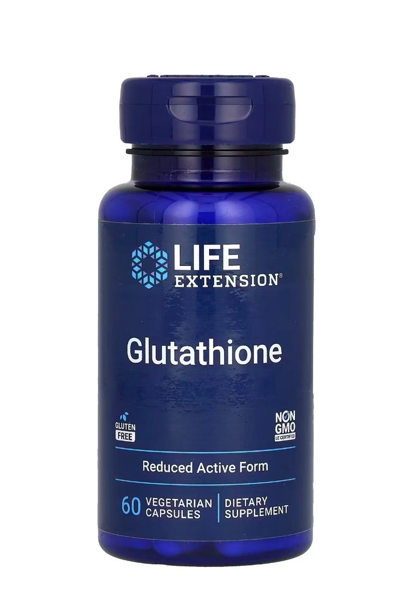Life Extension Glutathione 60 Vegetarian Capsules - Image 1