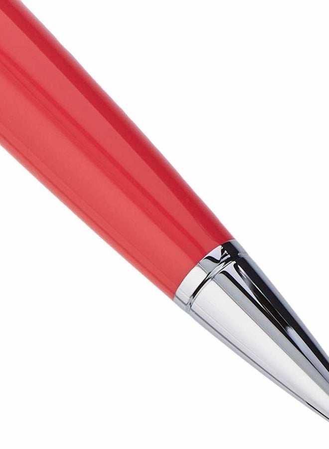 Cross Bailey Light Polished Coral Resin Ballpoint Pen - Refillable Medium Ball Pen,Glossy Coral,AT0742S-5 - Image 2