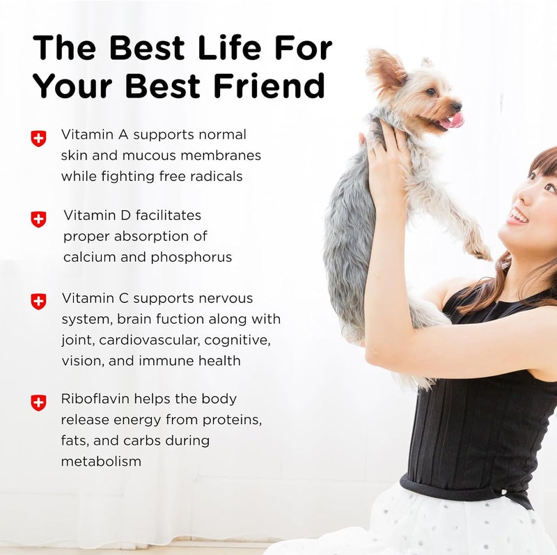 nutri vet Nutri-Vet Multi-Vite Chewables for Adult Dogs - Daily Vitamin and Mineral Support - 120 Count - Image 4