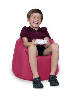 ANDERSON ANDERSON Ultra Soft Small Luxury Waterproof Bean Bag Chair Filling with Beans Highly Comfortable Suitable For Kids Pink Colour 