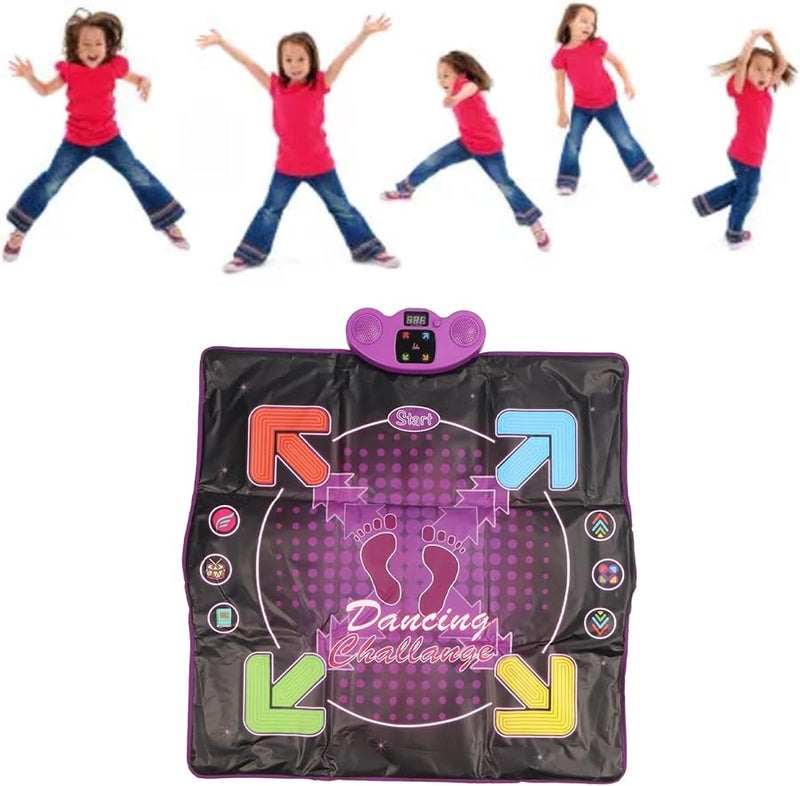 Vbestlife Electronic Dance Pad With Aux Input And Microphone Non Slip Mat For Kids Ages 3 12 - Image 2