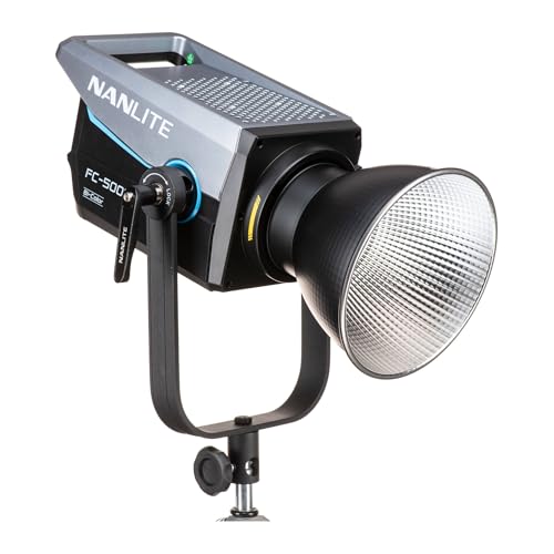 Nanlite FC-500B Bicolor LED Photo and Video Light 520W 2700K-6500K Bluetooth App Control 2.4G 12 Effects - Image 1