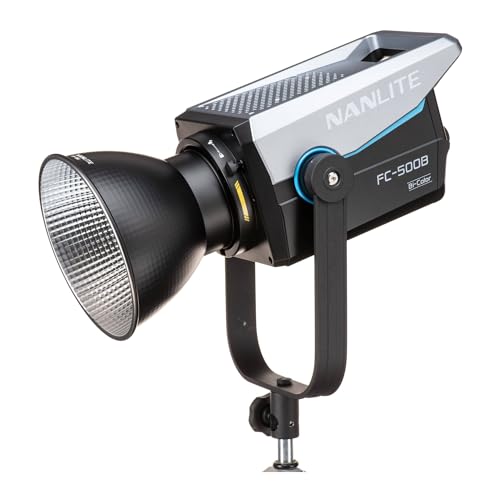 Nanlite FC-500B Bicolor LED Photo and Video Light 520W 2700K-6500K Bluetooth App Control 2.4G 12 Effects - Image 3