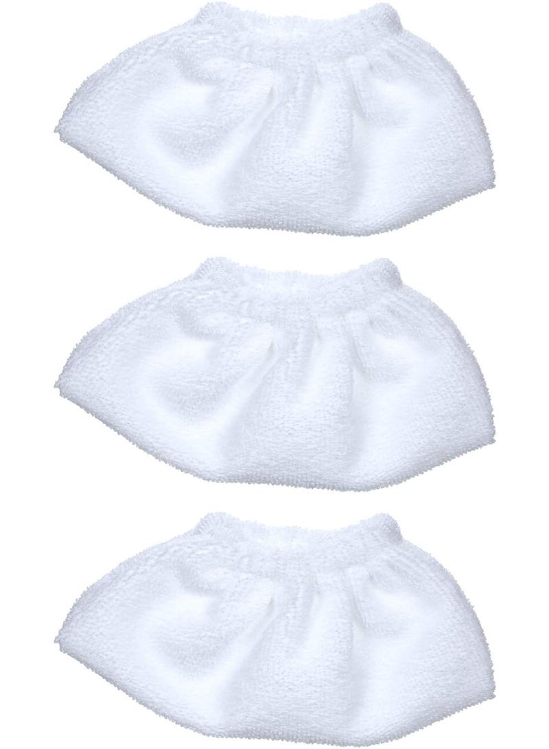 VIUAUAX 3 Pack Cloth Set Replment for Kacher SC2/ SC3/ SC4/ SC5 Terry Cloths Rag Nozzle Cover Accessories - Image 1